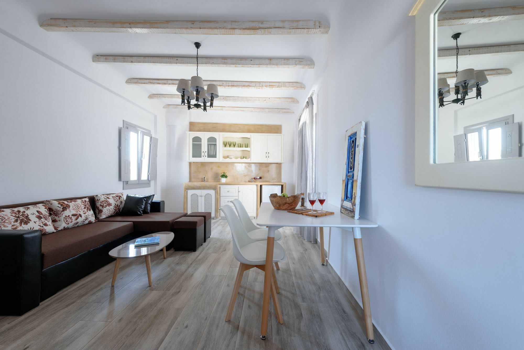 Ikies Santo Filoxenia Apartments Karterados  Zewnętrze zdjęcie