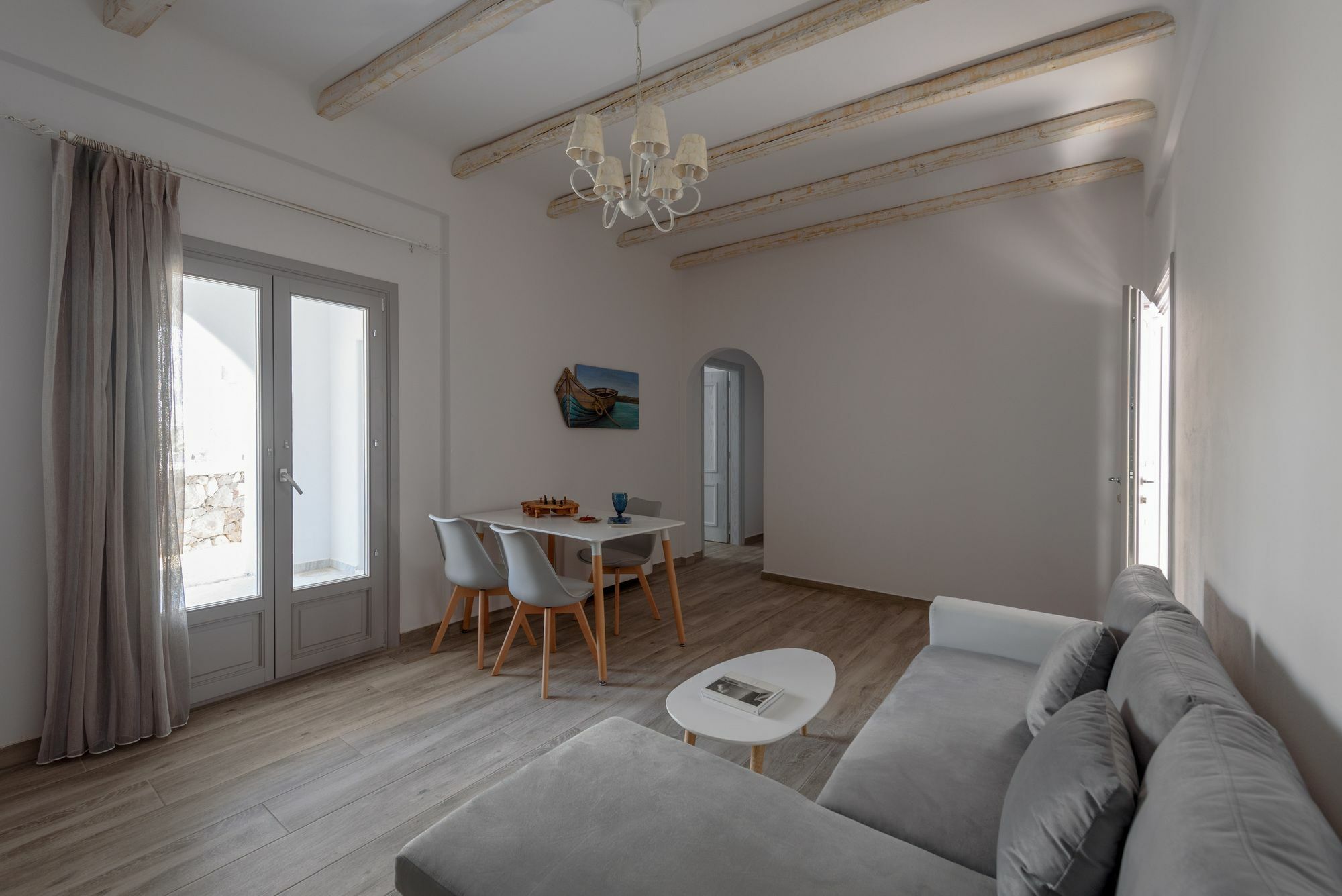 Ikies Santo Filoxenia Apartments Karterados  Zewnętrze zdjęcie