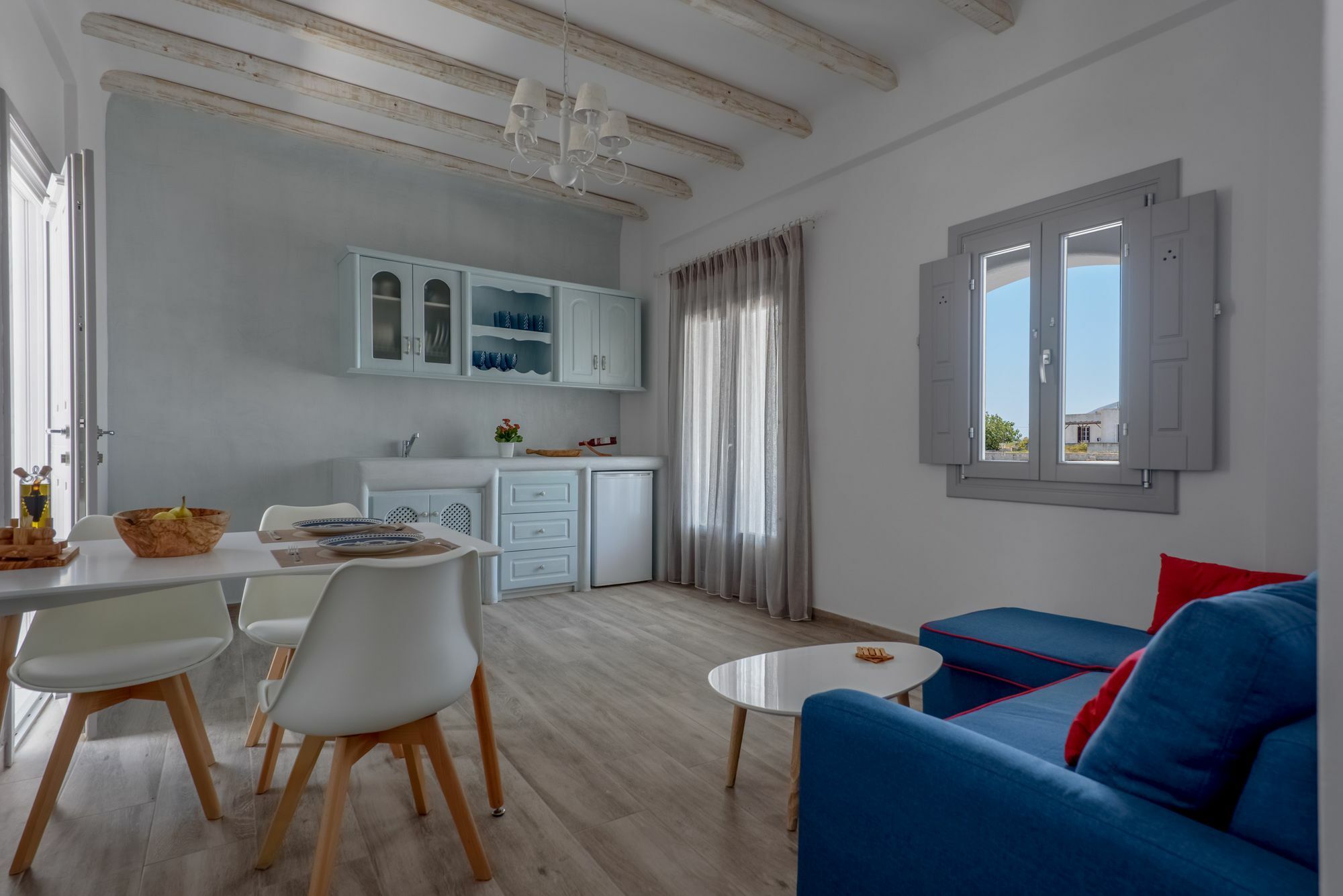 Ikies Santo Filoxenia Apartments Karterados  Zewnętrze zdjęcie