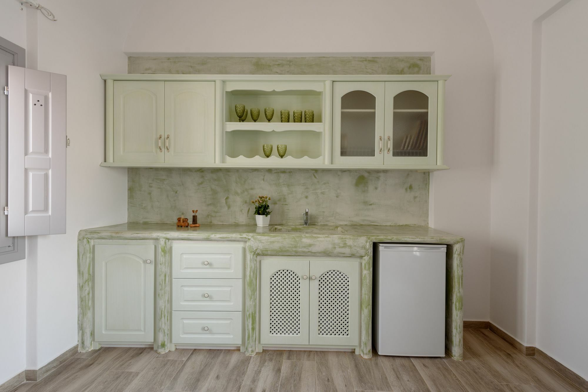 Ikies Santo Filoxenia Apartments Karterados  Zewnętrze zdjęcie